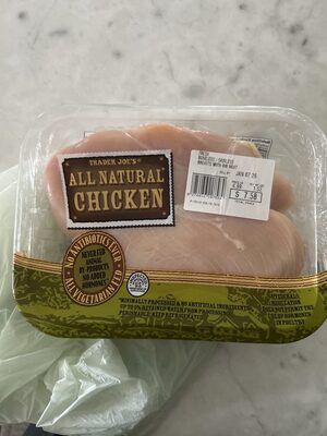 Fresh Boneless/Skinless Chicken Breast