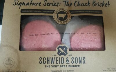 Fresh Custom Blend Ground Blend Burgers