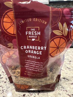Fresh Market Cranberry Orange Granola