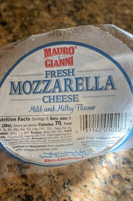 Fresh Mozzarella Cheese