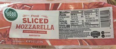 Fresh Sliced Mozzarella