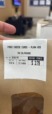 Fried Cheese Curds - Plain HSS