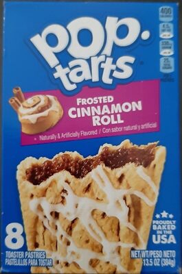 Frosted cinnamon roll Pop Tart