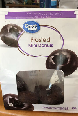 Frosted Mini Donuts