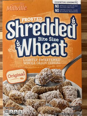 Frosted Shredded bite-size wheat