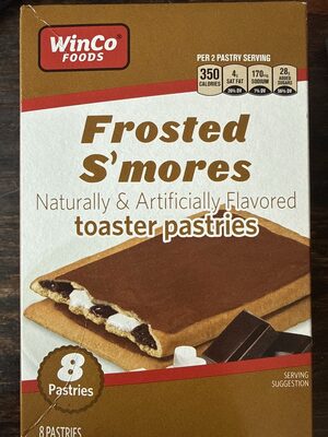 Frosted Smores Toaster Pastries