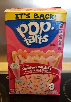 Frosted Strawberry Milkshake