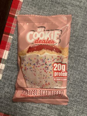 Frosted Strawberry Protein Toaster Pastry