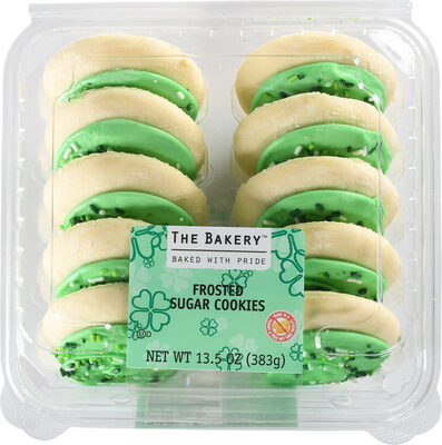 Frosted Sugar Cookies