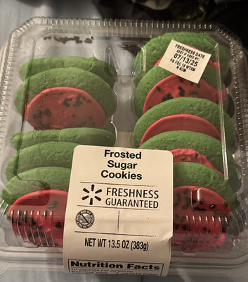 Frosted Sugar Cookies