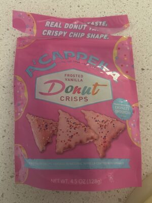 Frosted Vanilla Donut Crisps