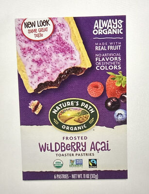 Frosted WildBerry Açai Toaster Pastries