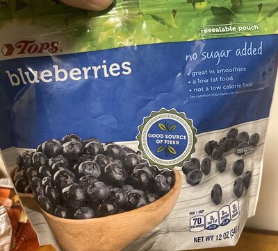 Frozen blueberries