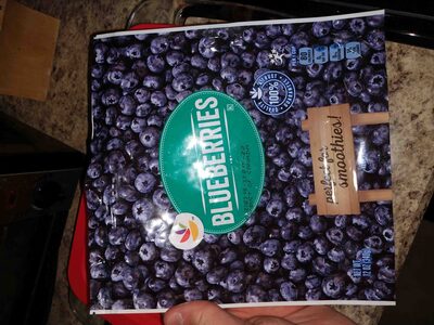 Frozen blueberries