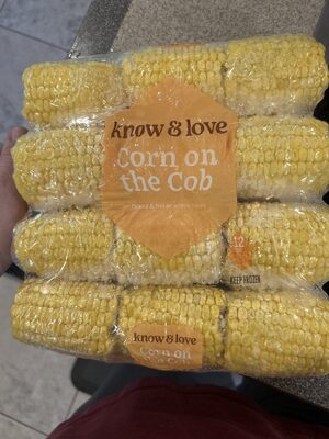 Frozen corn on the cob