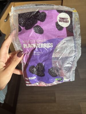 Frozen For Freshness Blackberries