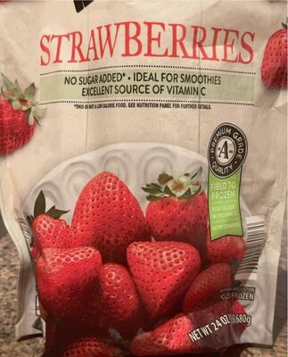 Frozen strawberries