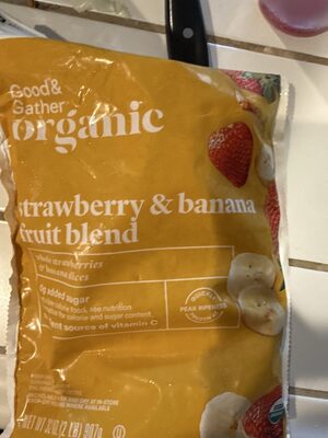 Frozen Strawberries And Bananas