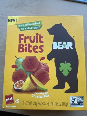 Fruit Bites Pear Apple