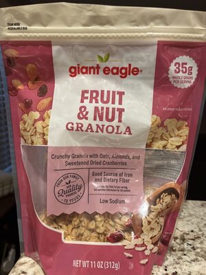 Fruit & Nut Granola