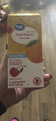 Fruit Punch Drink Mix