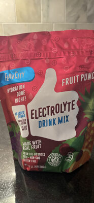 Fruit Punch Electrolyte Drink Mix