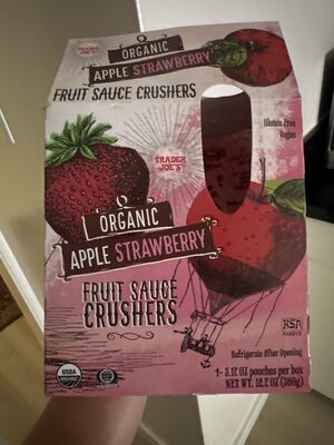 Fruit sauce Crushers Apple Strawberry