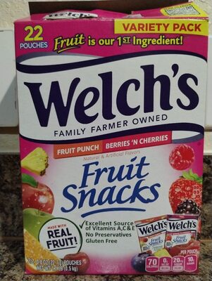 Fruit Snacks - Fruit Punch & Berries 'n Cherries