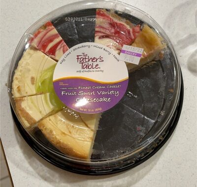 Fruit Swirl Variety Cheesecake