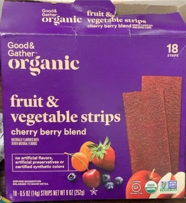 Fruit & vegetable strips