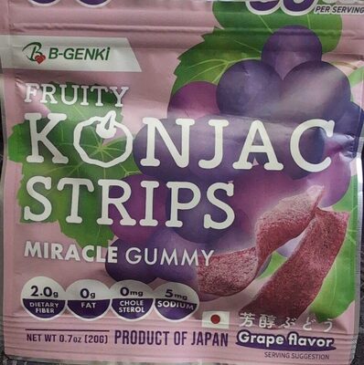 Fruity Konjac Strips