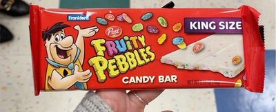 Fruity pebbles candy bar