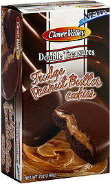 Fudge Peanut Butter Filled Cookies