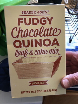 Fudgy chicolate quinoa loaf & cake mix