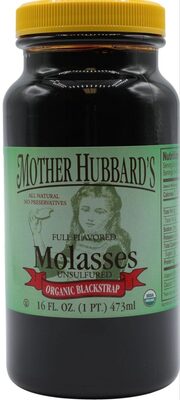 Full Flavored Unsulphured Organic Blackstrap Molasses