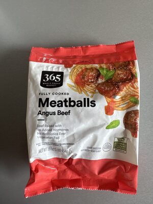 Fully Cooked Angus Meatballs