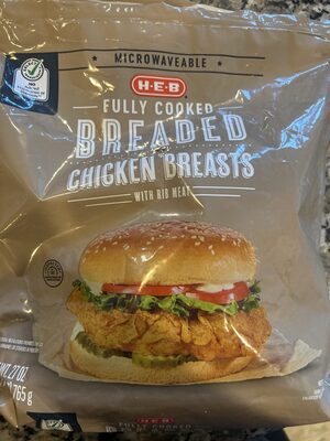 Fully Cooked Breaded Chicken Breasts with Rib Meat