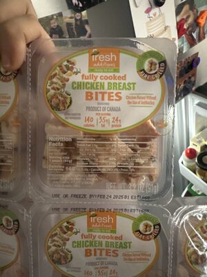 Fully Cooked Chicken Breast Bites