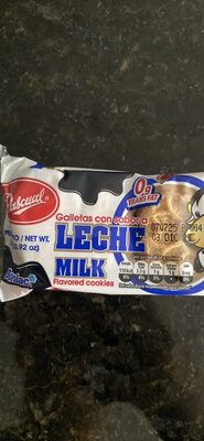 Galletas con sabor a Leche Milk Flavored cookies