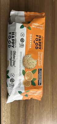 Galletas sabor Naranja con pasas, trigo y quinoa