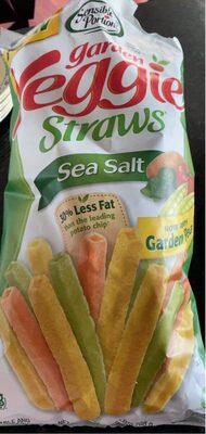 Garden veggie straws