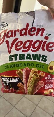 Garden Veggie Straws Screamin' Hot