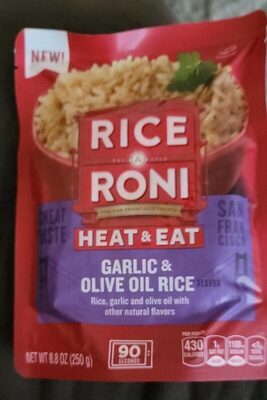 Garlic and olive oil rice