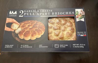 Garlic & Cheese Pull Apart Brioches