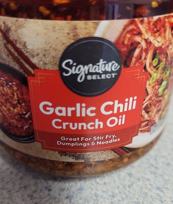 Garlic Chili Crunch Oil
