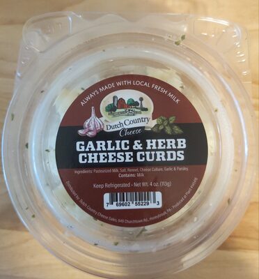 Garlic & Herb Cheese Curds