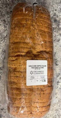 Garlic Herb Topped Italian