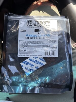 Garlic Lovers Brisket Beef Jerky