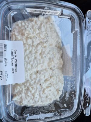 Garlic Parm Cauliflower Rice