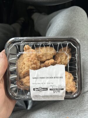 Garlic parm Chicken Bites